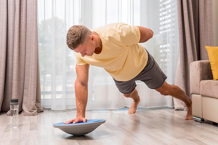 best way to get in shape at home