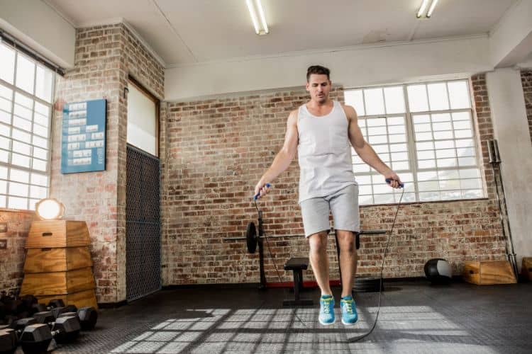 HIIT jump rope workout