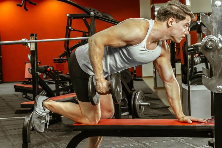 flat bench workouts